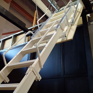 Купить Металлическая складная лестница на чердак Fantozzi scale Aci 3 Metal - изображение 4